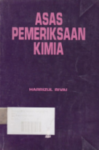 Image of Asas Pemerikasaan Kimia