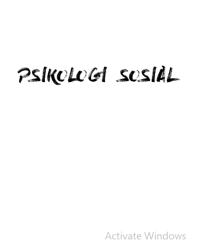 Image of Psikologi Sosial
