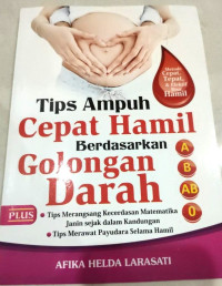 Image of Tips Ampuh Cepat Hamil Berdasarkan Golongan Darah